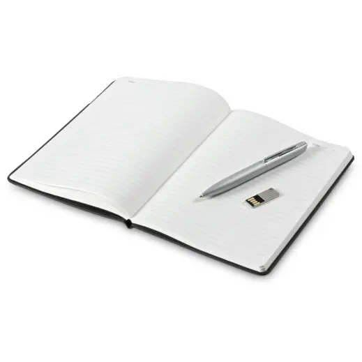 Cypher USB Notebook & Pen Set Display